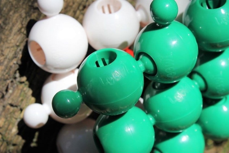 Klocki konstrukcyjne - Zwierzęta - 308 el. - Loowi