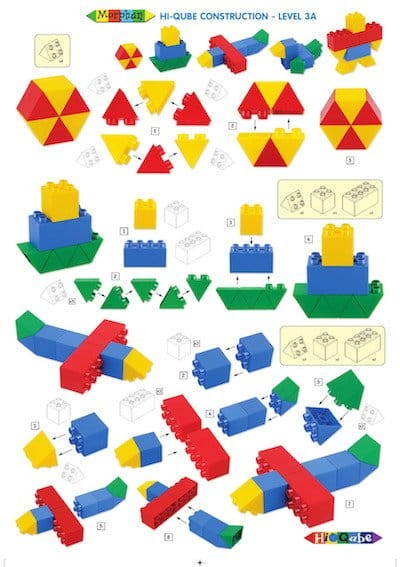 Klocki 80 el. - Hi Qube Pre-school Morphun
