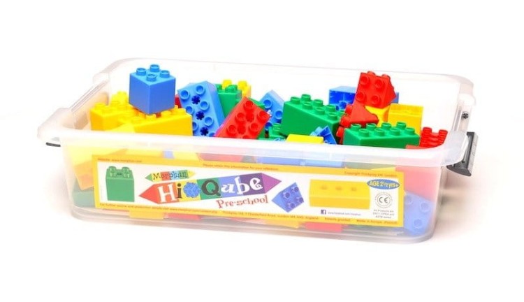Klocki 80 el. - Hi Qube Pre-school Morphun
