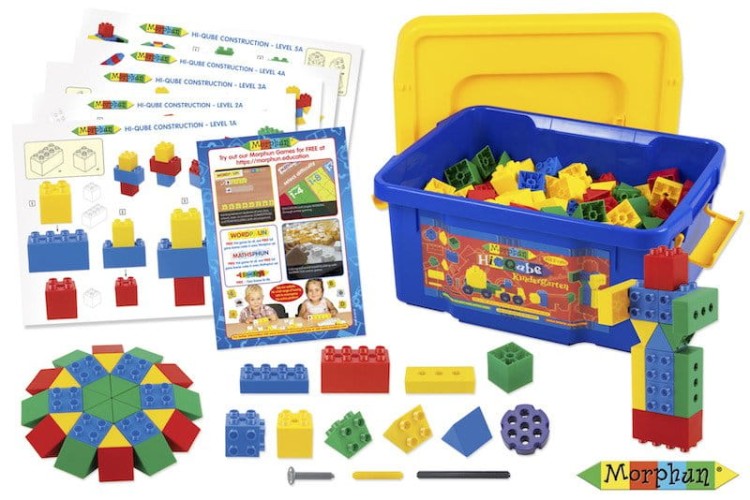 Klocki  150 el. - Hi Qube Kindergarten Morphun