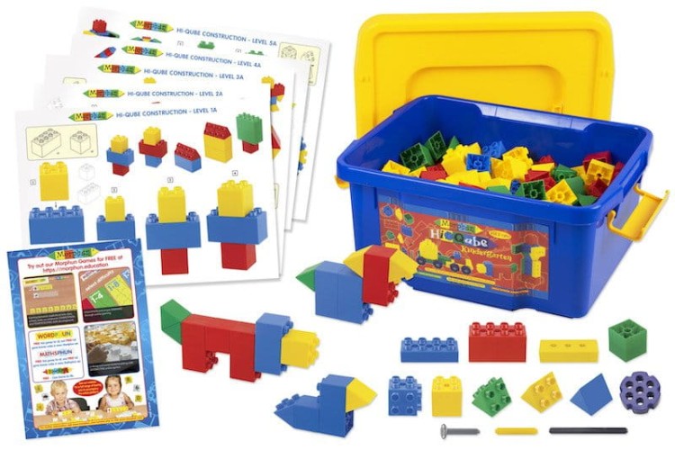 Klocki  150 el. - Hi Qube Kindergarten Morphun
