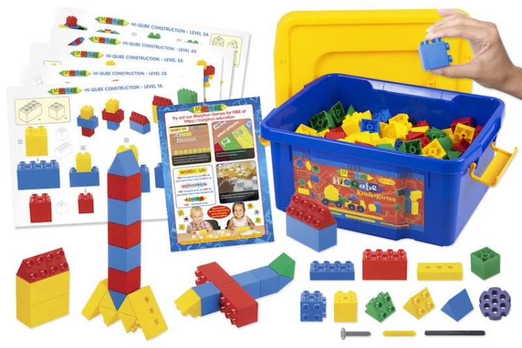 Klocki  150 el. - Hi Qube Kindergarten Morphun