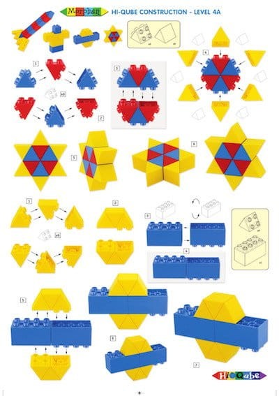 Klocki  150 el. - Hi Qube Kindergarten Morphun