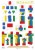 Klocki  150 el. - Hi Qube Kindergarten Morphun