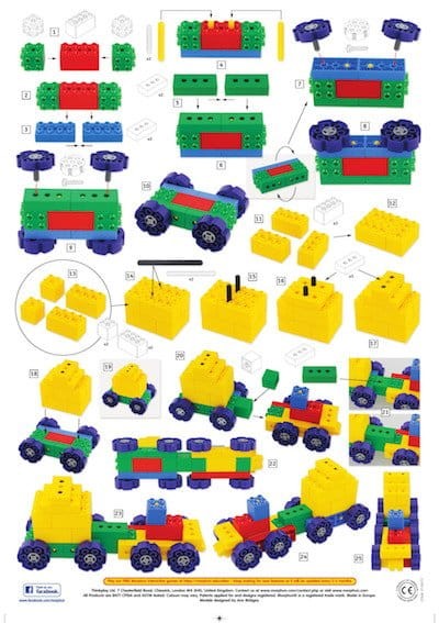 Klocki  270 el. - Hi Qube Kindergarten Morphun