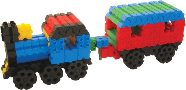 Klocki pojazdy 300 el. -  Junior Morphun
