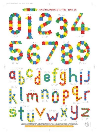 Klocki konstrukcyjne 500 el. -  Junior Morphun