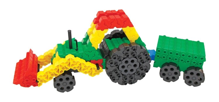 Klocki konstrukcyjne 500 el. -  Junior Xtra Morphun