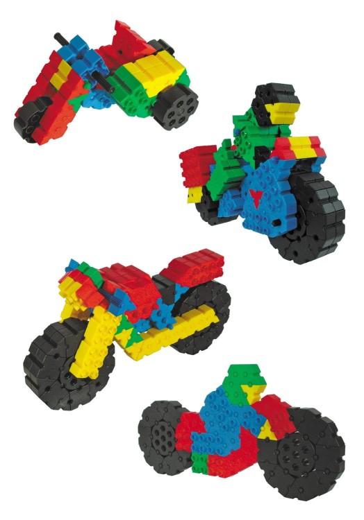 Klocki motocykle 360 el. -  Advanced Morphun