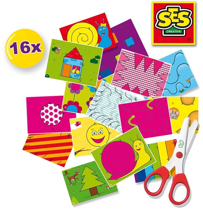 UCZE SIĘ ciąć nożyczkami SES Creative