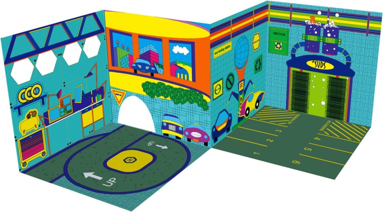 SCENOGRAFIA ZIELONE MIASTO