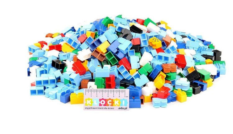 Klocki konstrukcyjne Zbuduj obrazek - 900 el. -  The Little Architect