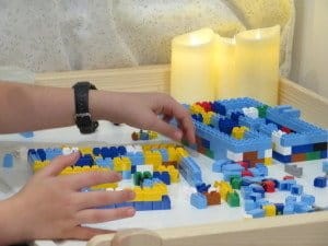 Klocki konstrukcyjne Zbuduj obrazek - 900 el. -  The Little Architect