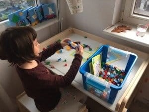 Klocki konstrukcyjne Zbuduj obrazek - 900 el. -  The Little Architect