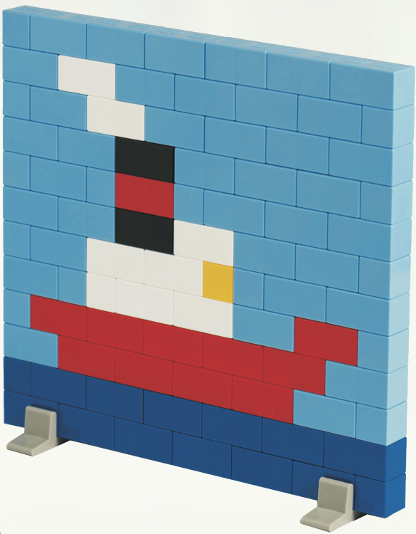 Klocki konstrukcyjne Zbuduj obrazek - 900 el. -  The Little Architect