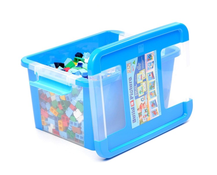 Klocki konstrukcyjne Zbuduj obrazek - 900 el. -  The Little Architect