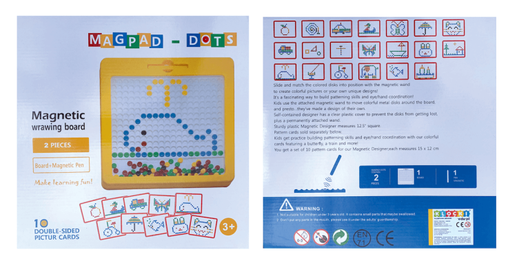 Tablica magnetyczna czerwona - MagPad