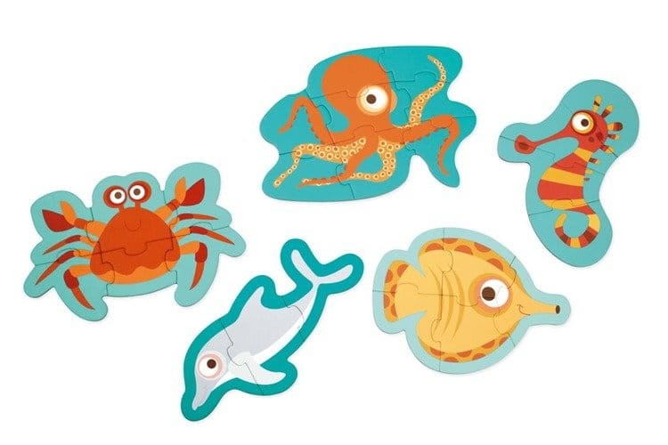 Pierwsze puzzle Ocean Scratch