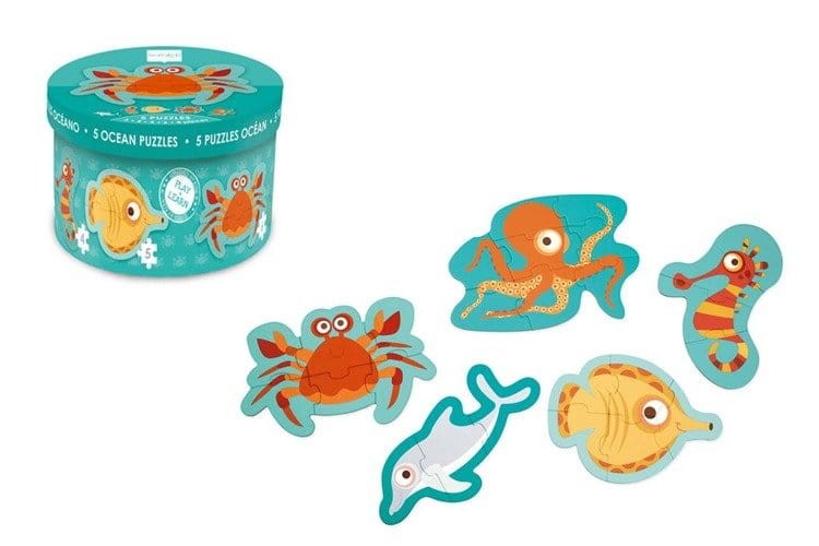 Pierwsze puzzle Ocean Scratch