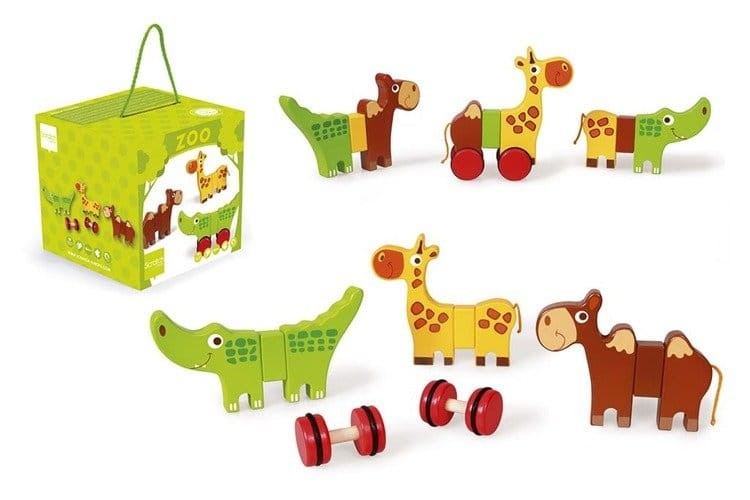 Magnetyczne zwierzątka Safari Scratch