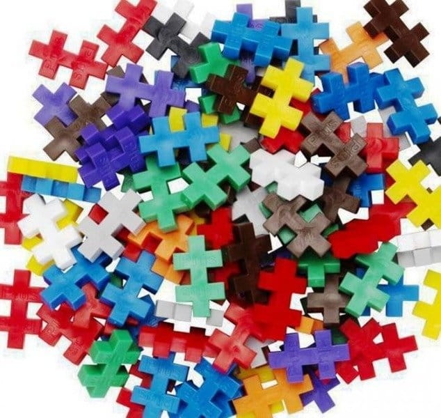 klocki plus-plus konstrukcyjne mini 240 elementów tuba basic