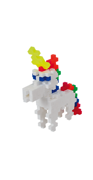 klocki plus-plus konstrukcyjne mini 240 elementów tuba neon