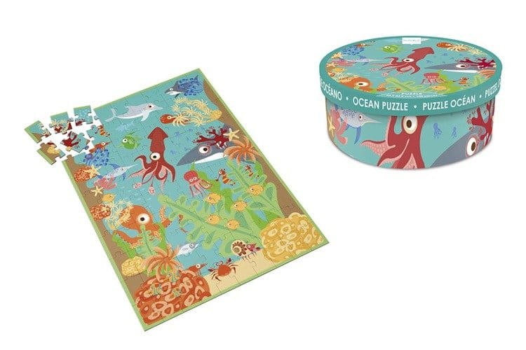 Puzzle układanka 100 elementów OCEAN scratch