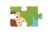 Puzzle układanka 100 elementów DŻUNGLA scratch