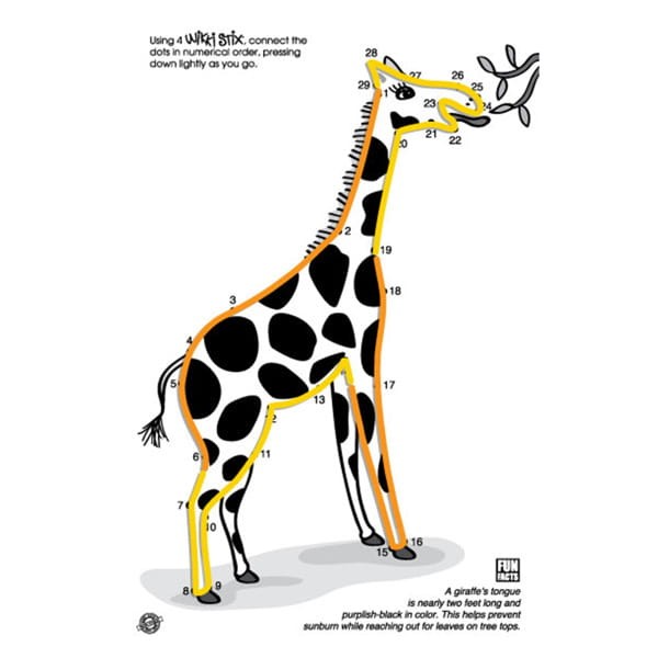 Woskowane sznureczki ZWIERZĘTA 12 mini zestawów Wikki Stix