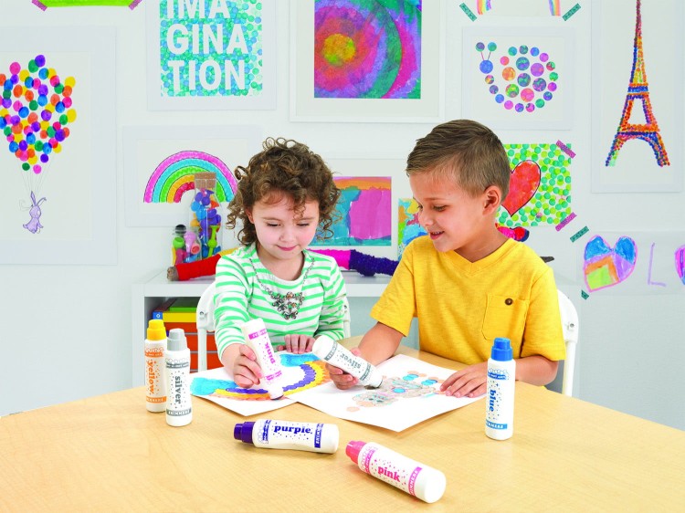 Duże flamastry kropkowe - Królewski Blask Do a dot Art