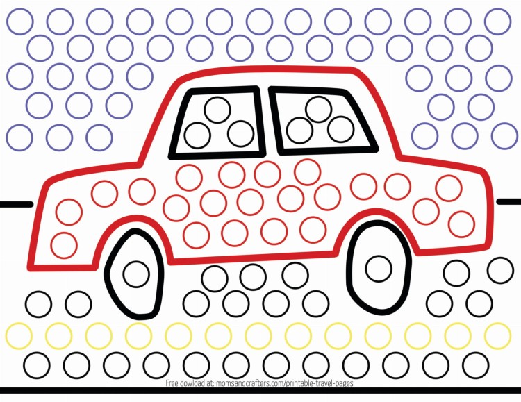 Duże flamastry kropkowe - Metaliczny blask Do a dot Art