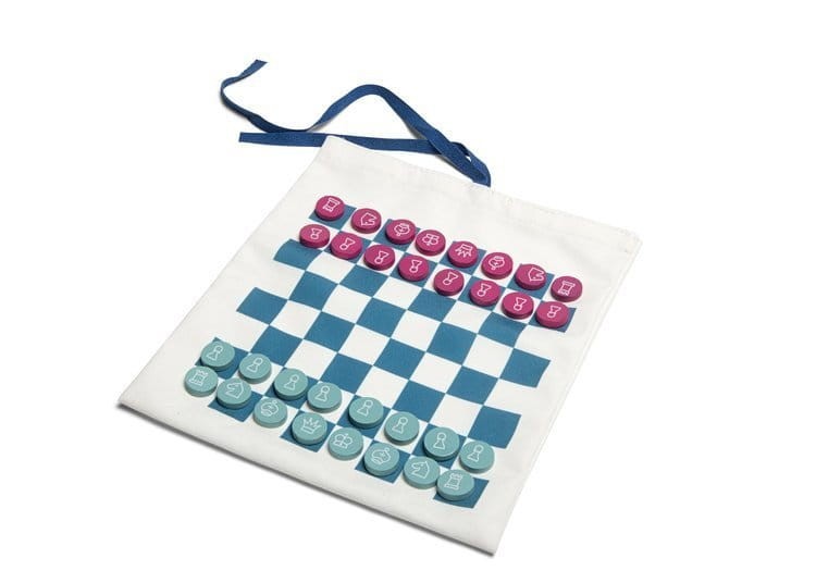 Warcaby, szachy, kółko i krzyżyk - 3w1 - gry planszowe podróżne BS Toys