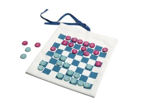 Warcaby, szachy, kółko i krzyżyk - 3w1 - gry planszowe podróżne BS Toys