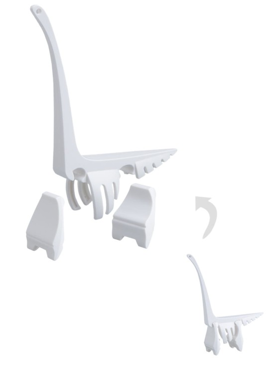 Diplodok - układanka magnetyczna 3D - dinozaur Halftoys