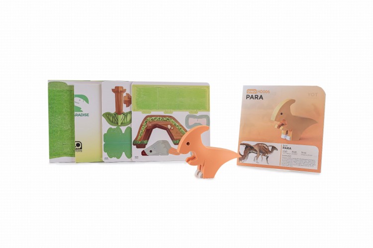 Parazaurolof - układanka magnetyczna 3D - dinozaur Halftoys
