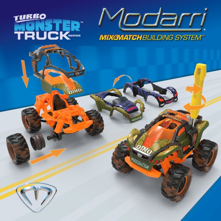 samochód terenowy jurajskie bestie Modarri turbo truck 6