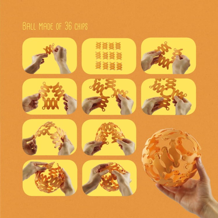 klocki ekologiczne 60 el Binabo eko 8