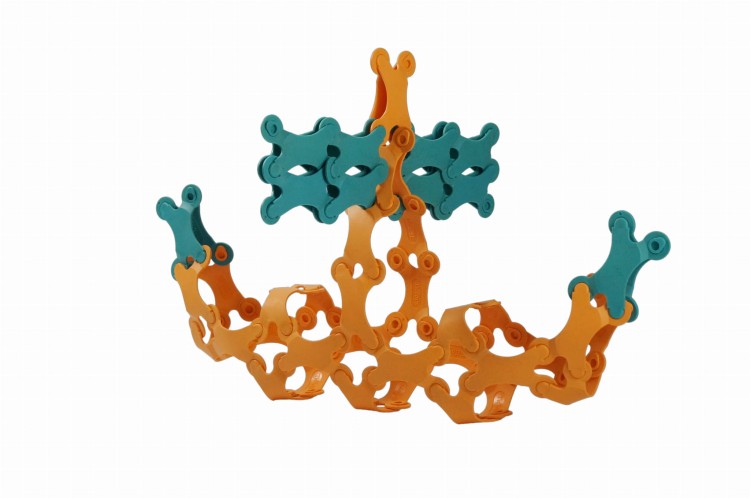 klocki ekologiczne 60 el Binabo eko 3