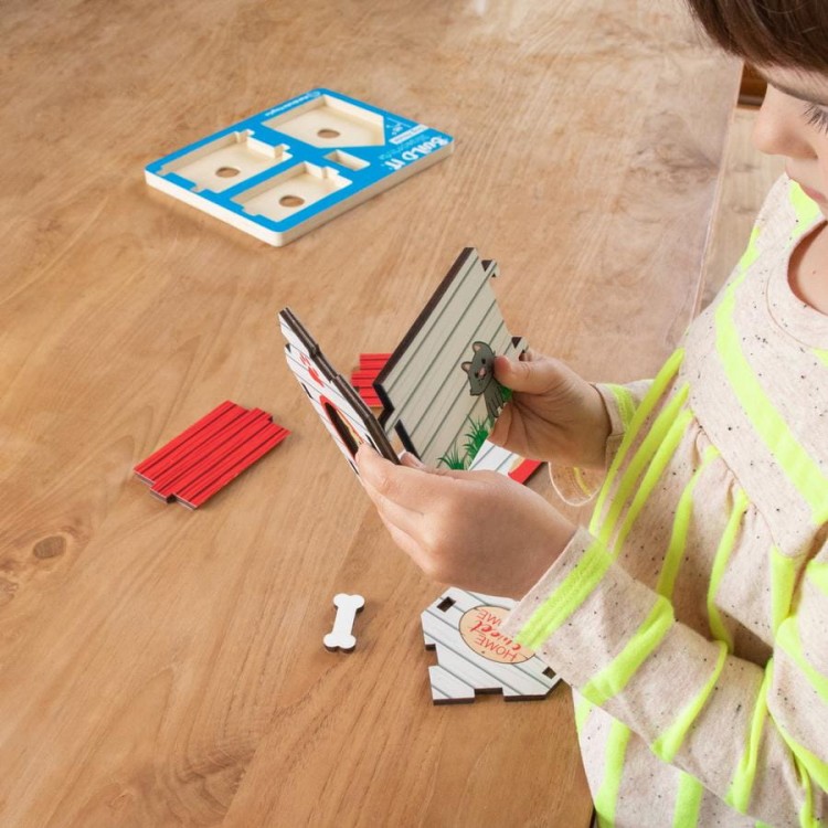 Buda dla psa układanka 3D puzzle architektoniczne Fat Brain Toys 6