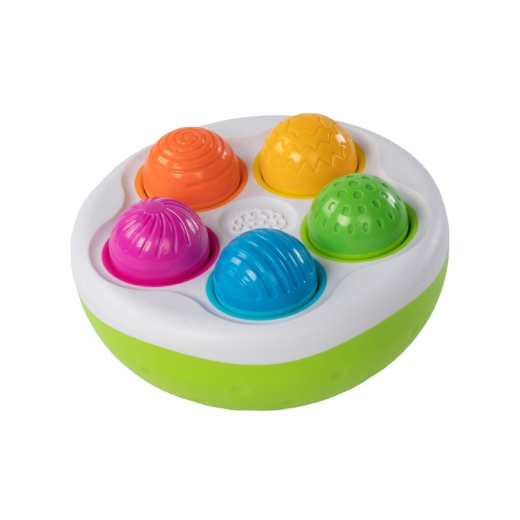 Sorter kolorowe wańki wstańki SpinnyPins Fat Brain Toys 2