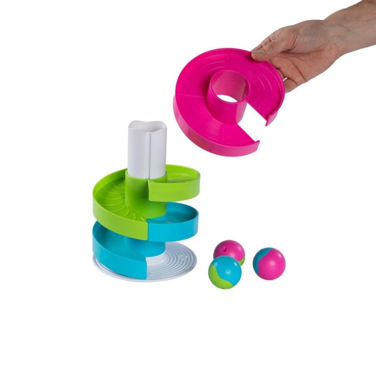 Kołyszący tor dla kulek Wobble Run Fat Brain Toys 8