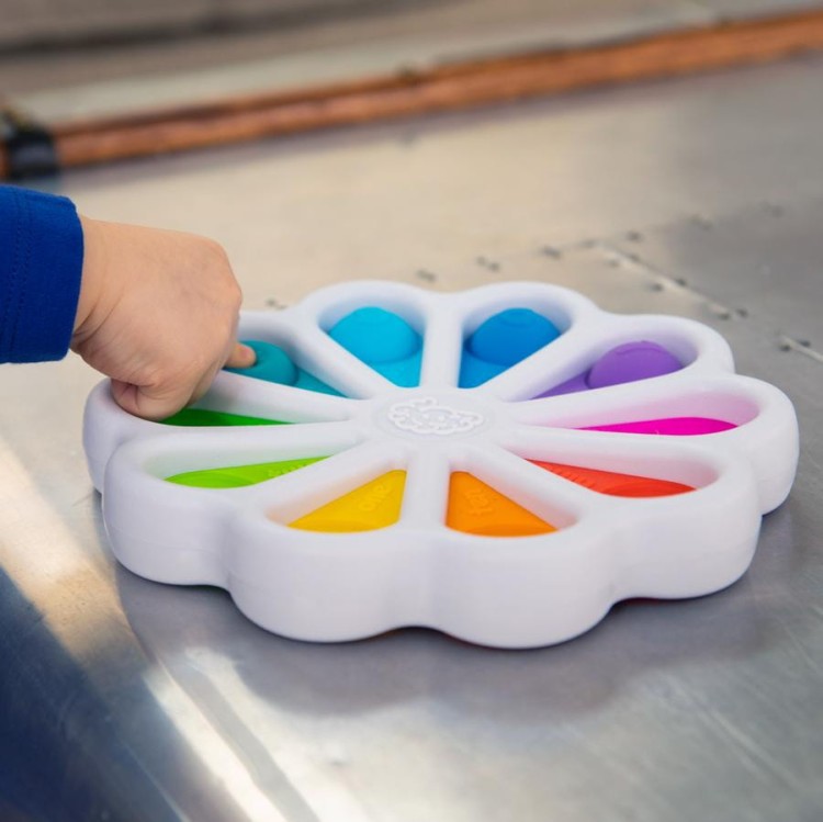 Bąbelki cyferki Dimpl zabawka sensoryczna Fat Brain Toys 3