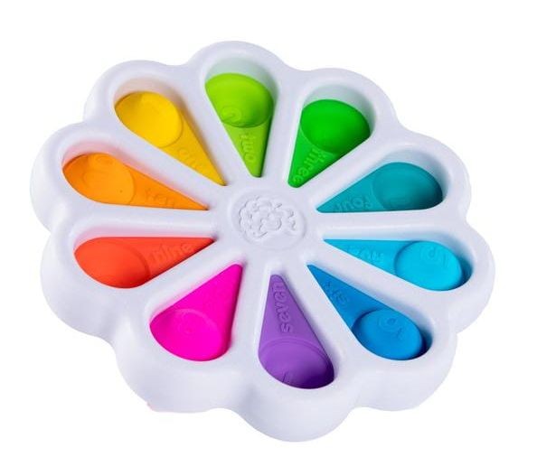 Bąbelki cyferki Dimpl zabawka sensoryczna Fat Brain Toys 5