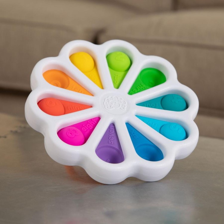 Bąbelki cyferki Dimpl zabawka sensoryczna Fat Brain Toys 6