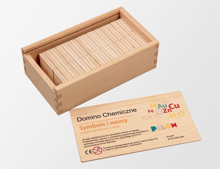 Domino chemiczne Symbole i wzory Pilch 3