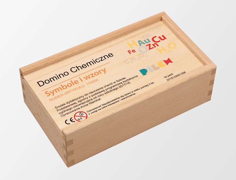 Domino chemiczne Symbole i wzory Pilch 1