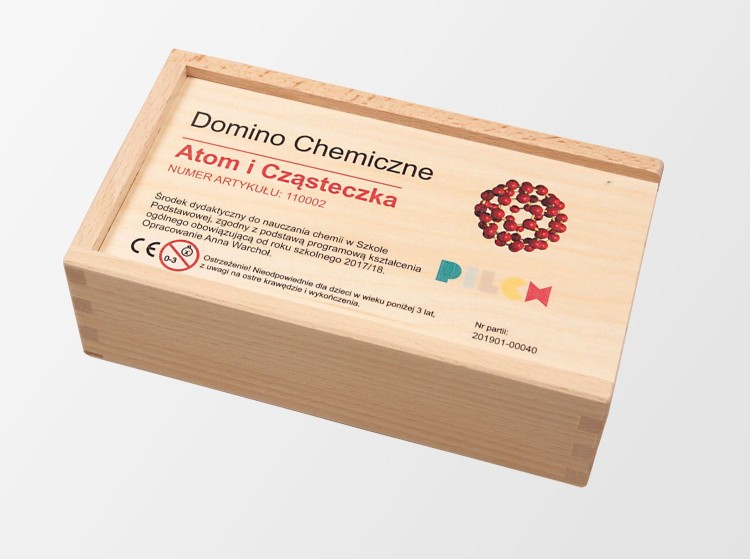 Domino chemiczne Atom i cząsteczka Pilch 1