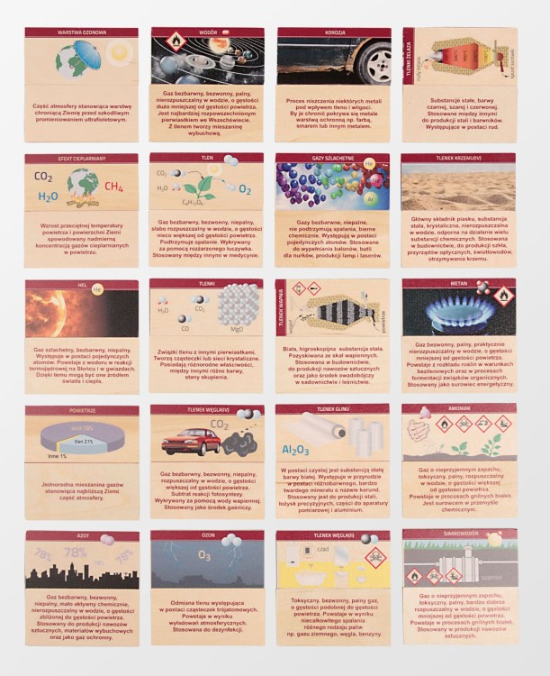Memory chemiczne Gazy i ważne tlenki Pilch 2