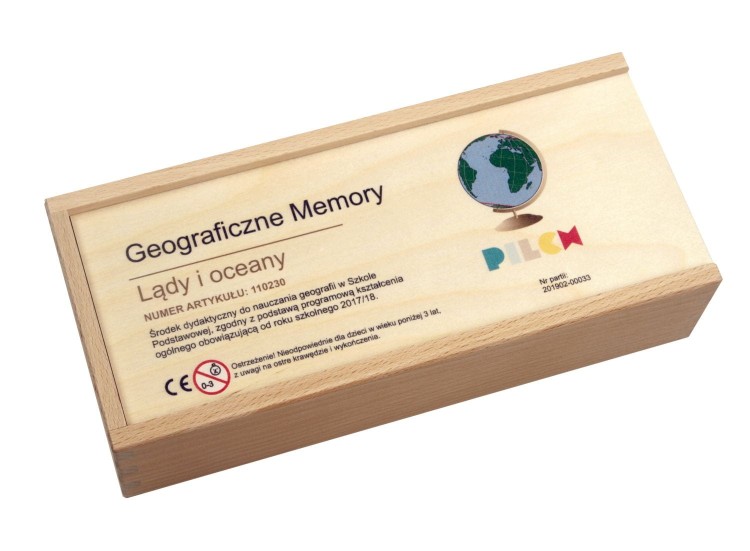 Memory geograficzne Lądy i oceany Pilch 1