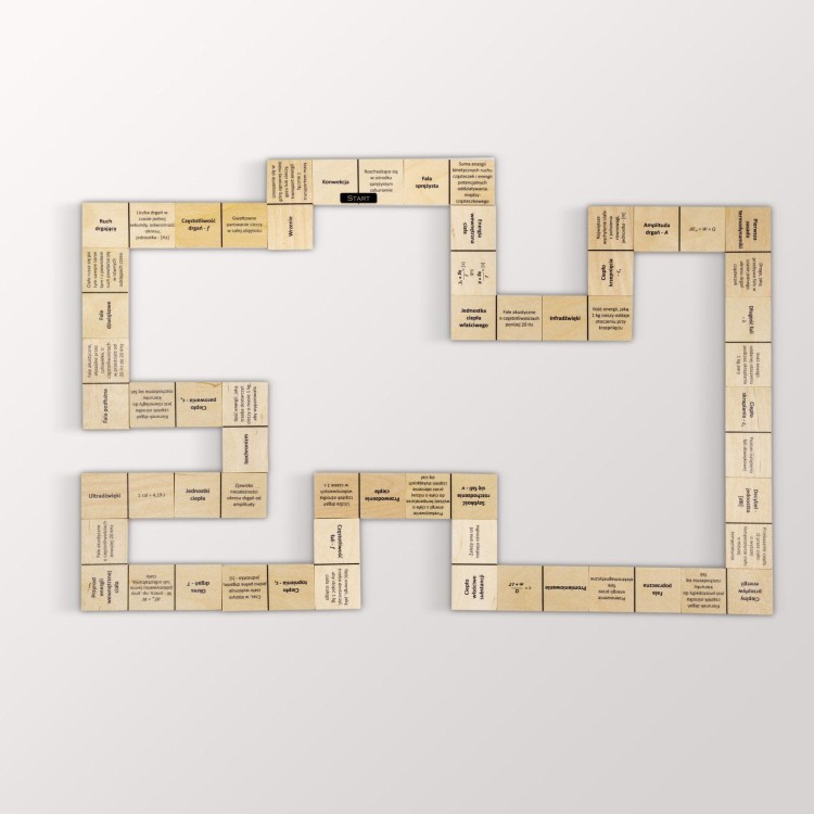 Domino fizyczne Przemiany energii Ruch drgający Pilch 6